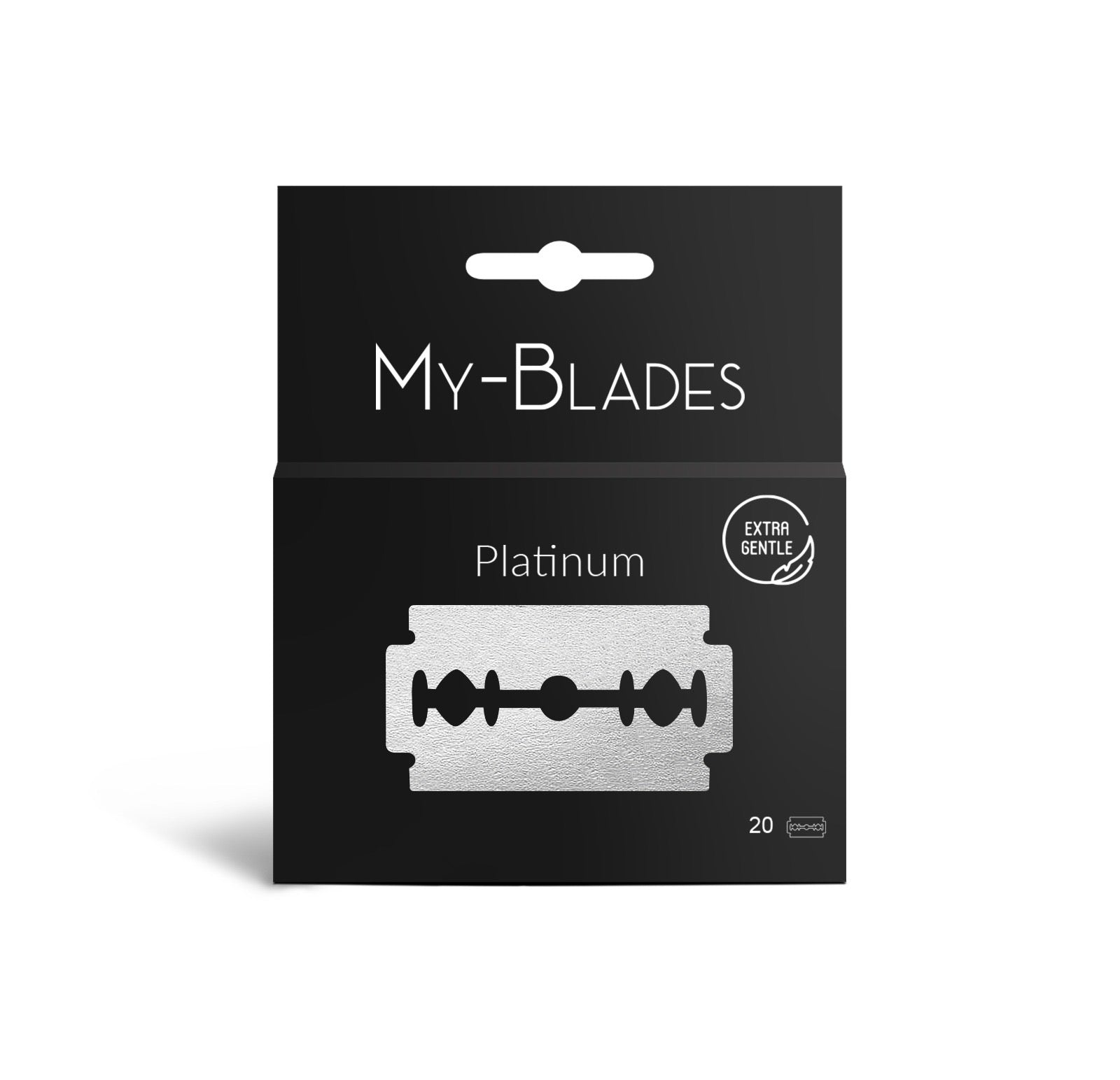 LAMETTE DA BARBA PLATINUM DOUBLE EDGE X20